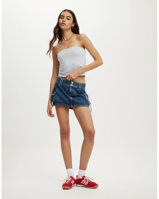 Cotton On White All Day Tube Top