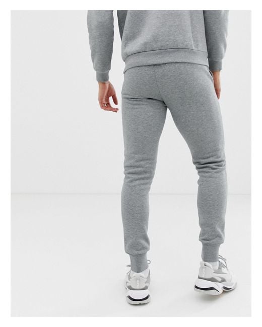 grey skinny fit joggers