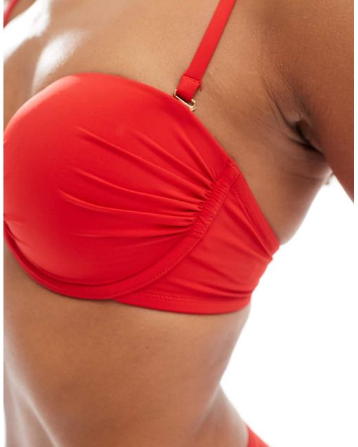 Lindex Red Reese Underwire Bikini Top