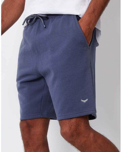 Threadbare Blue Sweat Shorts for men