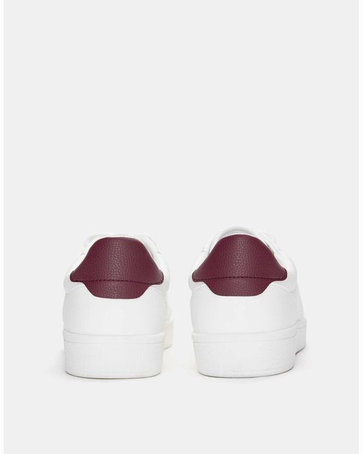 Pull&Bear White – e sneaker