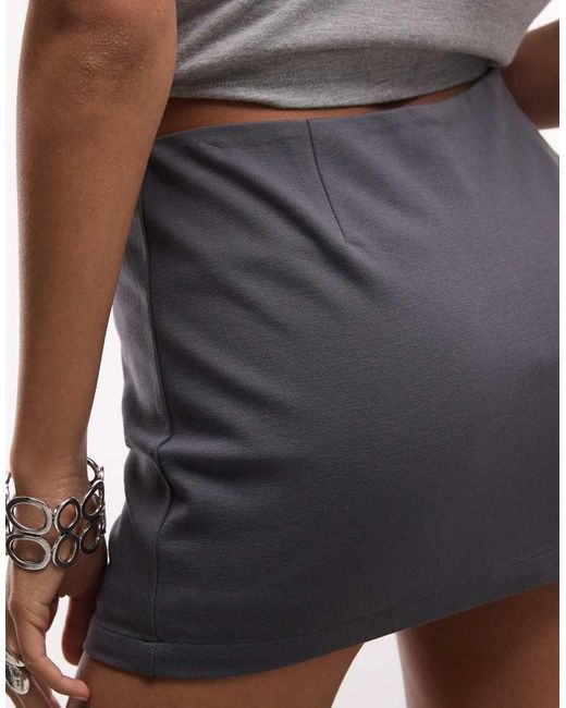 ASOS Mini Skort in het Gray