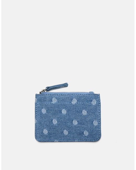 Pull&Bear Blue – denim-kartenetui