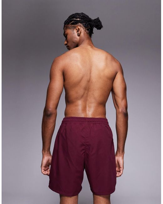 ASOS Red Swim Shorts for men