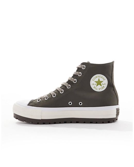 Converse Blue Chuck Taylor All Star Hi City Trek Trainers for men