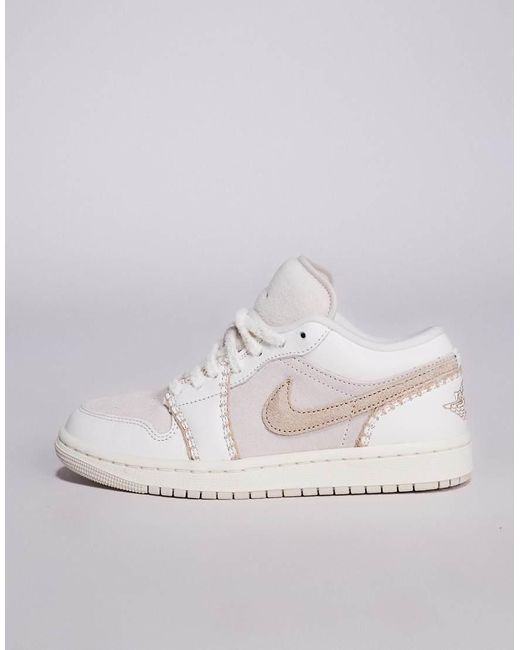 Nike Brown Nike Air 1 Low Trainers