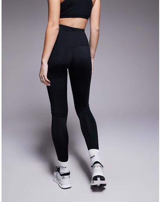 4505 Blue Hourglass Icon Active Bum Sculpt High Waist Gym leggings With Inner Pocket