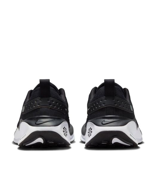 Nike Black Nike React Infinity Run Flyknit 4 Wide Fit Trainers for men