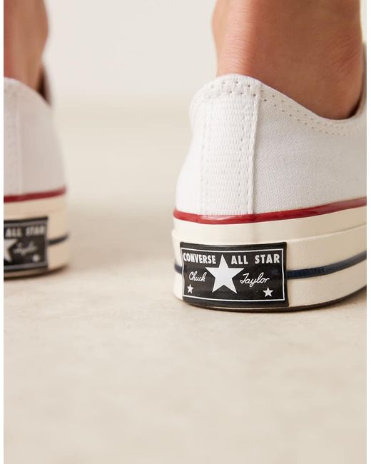 Converse Blue Chuck 70 Ox Wide Fit Vintage Canvas Sneakers