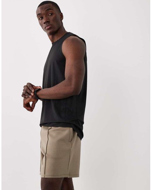 4505 Natural Performance Sweat Shorts With Pintuck Detail for men
