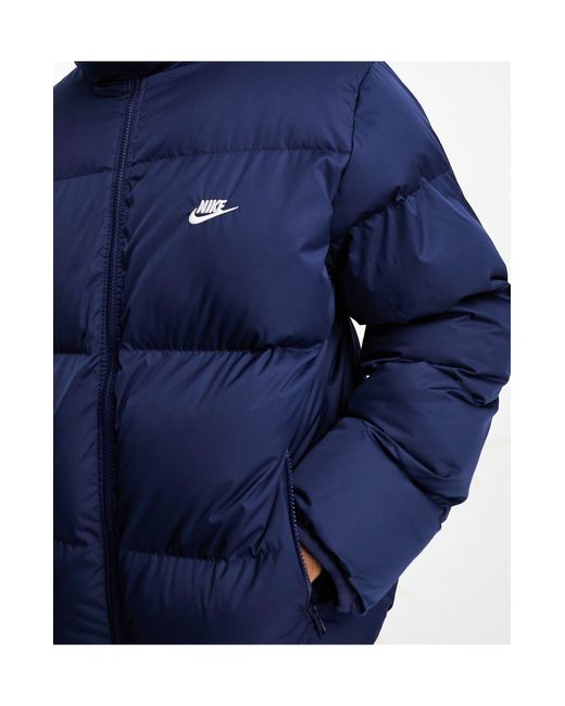 Nike Blue Club Puffer Jacket for men