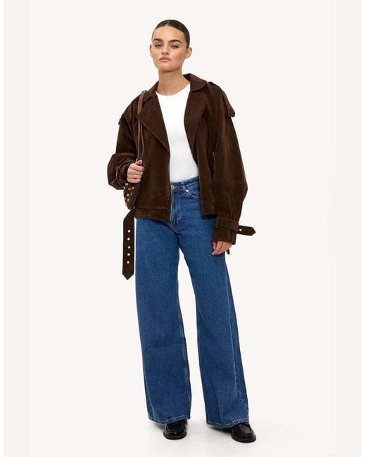 Loavies Blue Until The First Light Wide Jeans