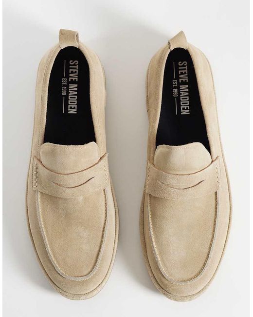 Steve Madden Natural Answer Slip-on Casual Loafer for men