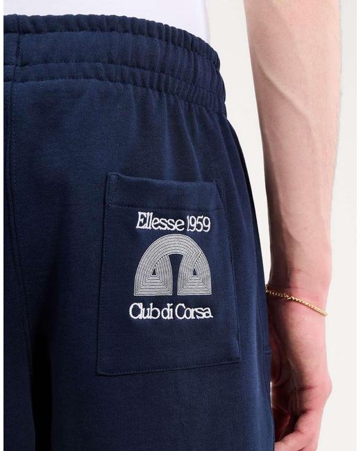 Ellesse Blue Club Di Corsa Short for men