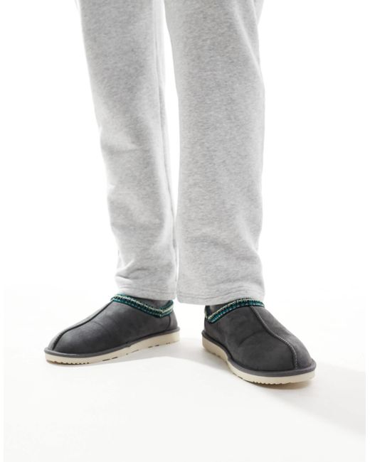 Jack & Jones Gray Mule Slipper for men