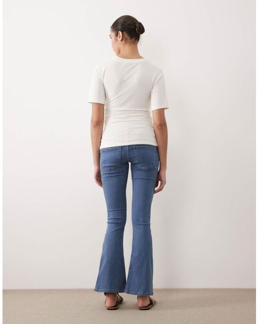 ONLY Blue Push-up Flare Jeans