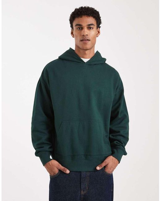 New Look Green Oversized Hoodie for men
