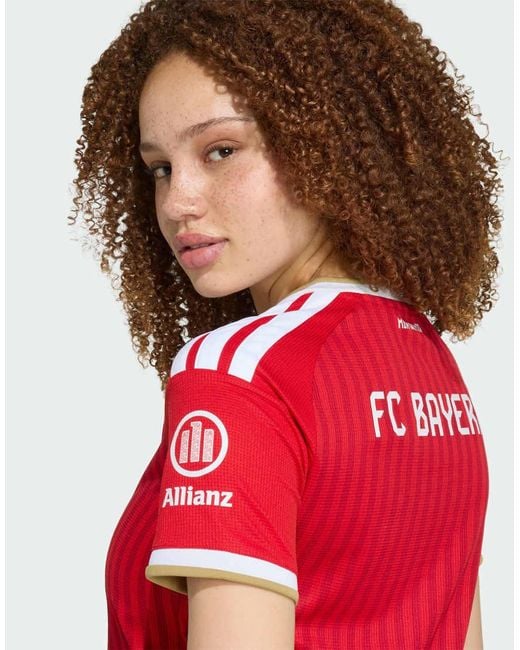 Adidas Originals Red Fc Bayern Munich 26/27 Home Jersey