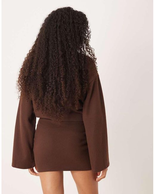 ASOS Brown Super Soft Skirt