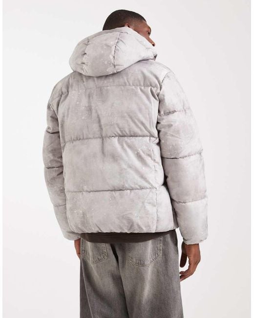 Hollister Natural Hooded Puffer Jacket for men