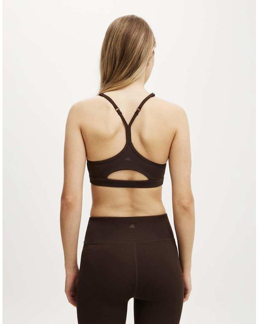 Cotton On Brown 365 Keyhole Crop