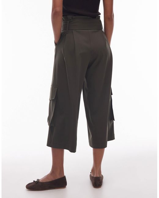 Bermuda fonctionnel à ceinture avec poche - foncé ASOS en coloris Green