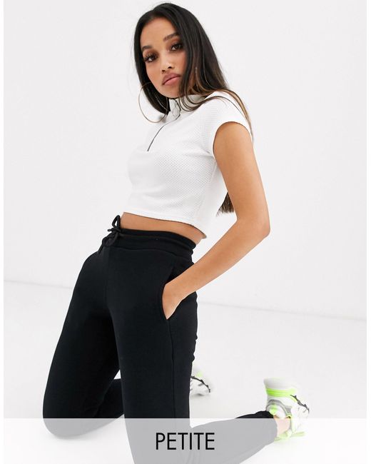 Collusion Petite Skinny jogger in Black | Lyst