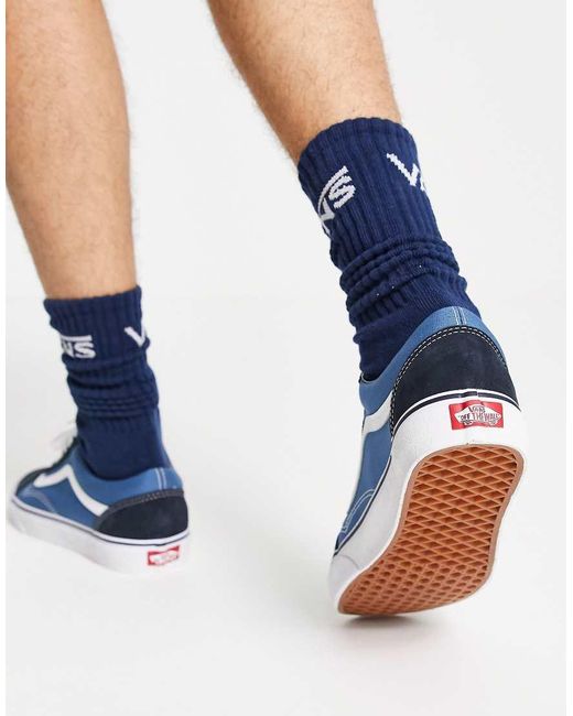 Vans Blue Old Skool Trainers for men