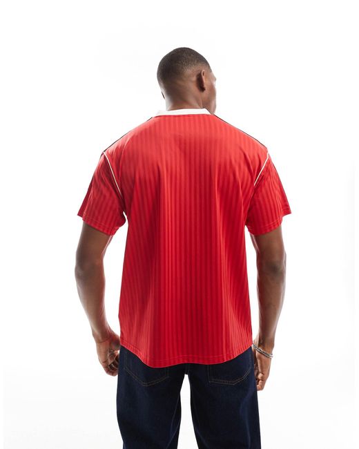 Adidas football - manchester united icons - t-shirt Adidas Originals pour homme en coloris Red