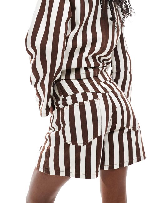 ASOS White Dad Short