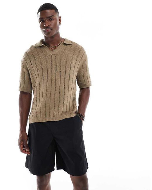 Only & Sons Chinoshort Met Losse Pasvorm in het Black voor heren