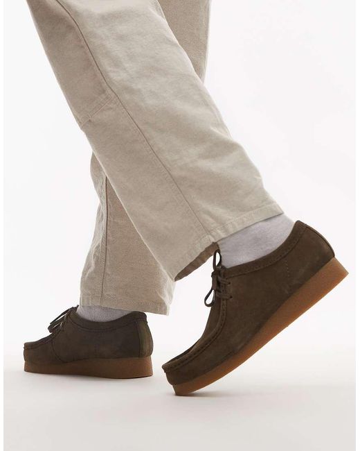 Wallabe Evo di Clarks in Natural da Uomo