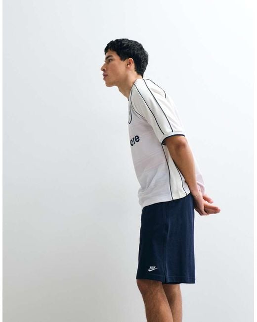 Nike White Club Knit Shorts for men
