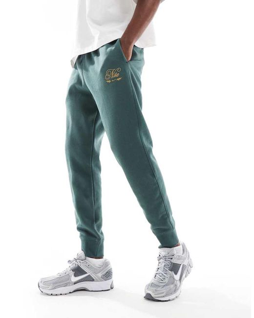 Nike Blue Club Festive Joggers for men