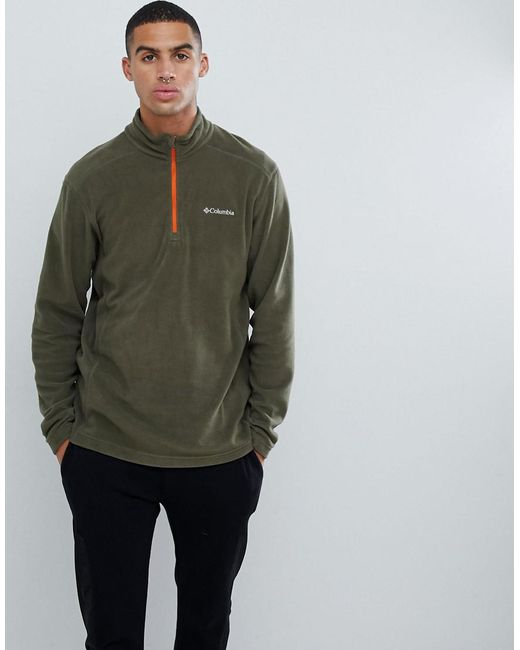 Columbia Klamath Range Ii Half Zip Fleece in Green for Men | Lyst