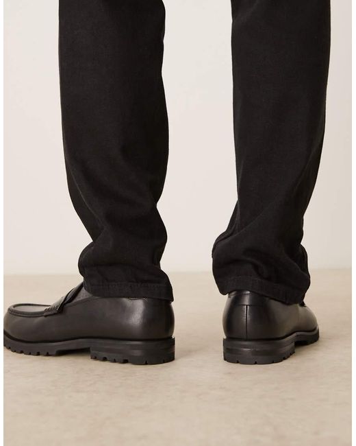 ASOS Black Loafers for men