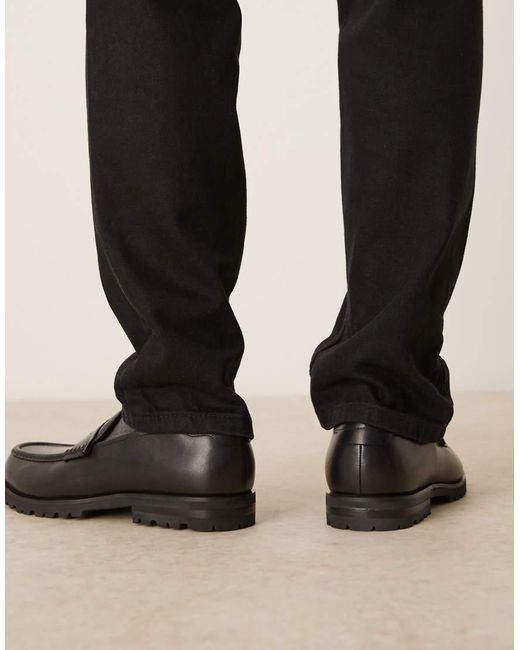 ASOS Black Loafers for men