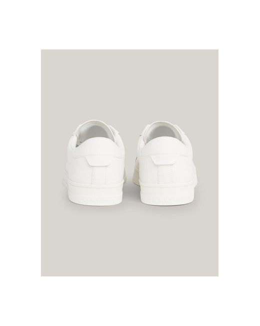 Baskets à semelle cuvette Tommy Hilfiger pour homme en coloris White