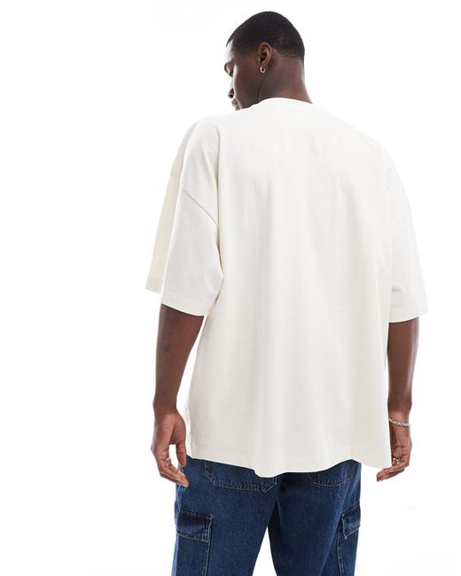 ASOS White Extreme Oversized T-shirt for men