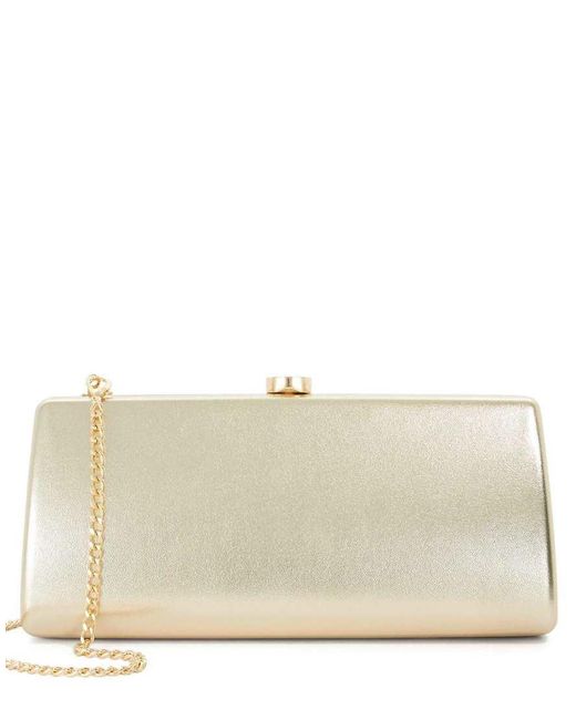 Dune Natural Belinda Clutch Bag