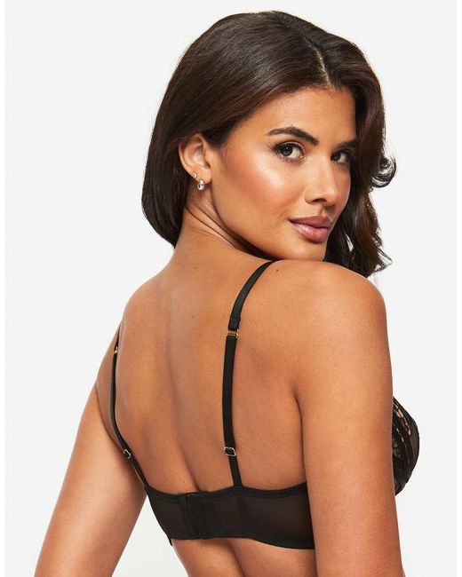 Ann Summers Black Untold Desire Non Padded Plunge Bra
