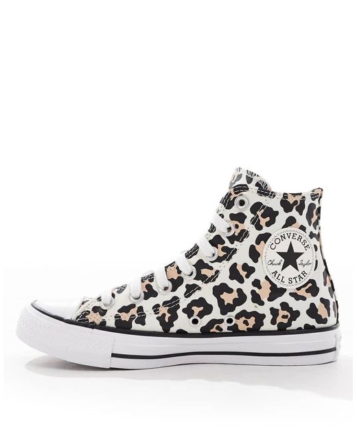 Converse White Chuck Taylor All Star Hi Trainers