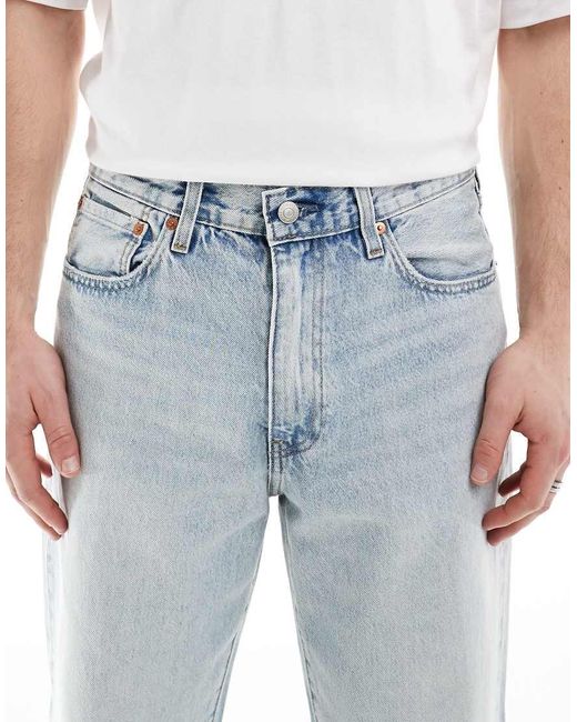 Levi's Blue 568 Loose Jeans for men