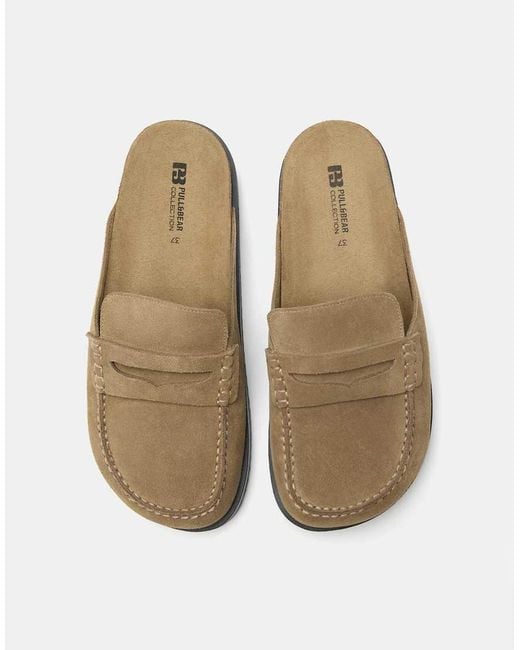Pull&Bear Multicolor Leather Clogs