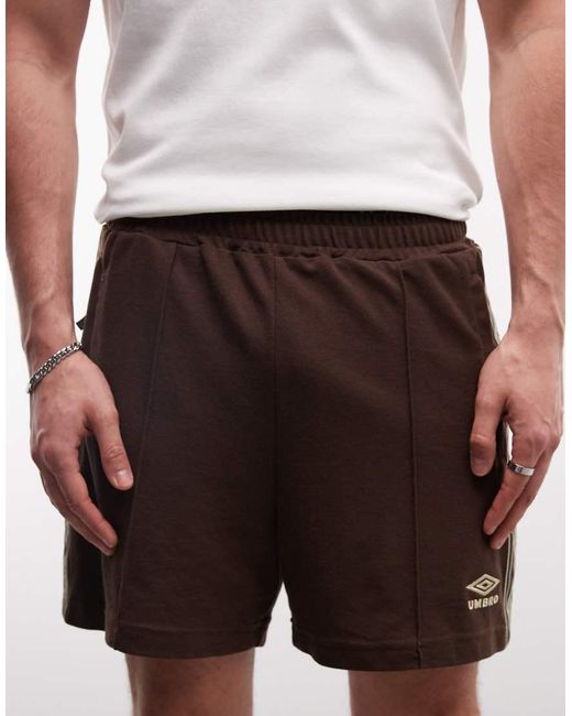 Umbro White Taped Track Short for men