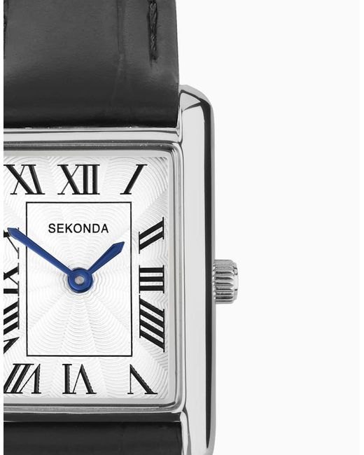 Sekonda White Colette 22Mm Rectangular Analogue Watch