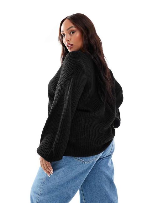 Cardigan A Coste Spesse Con Bottoni di Vero Moda in Black