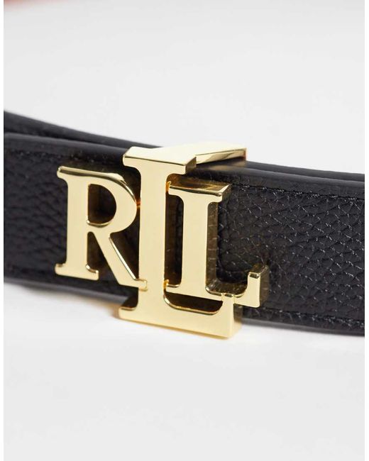 Ralph Lauren Gray Reversible 30 Belt