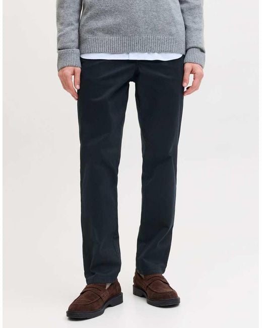Jack & Jones Gray Chino Trousers for men