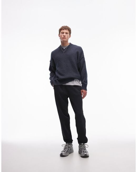 Topman – oversize-jogginghose in Blue für Herren